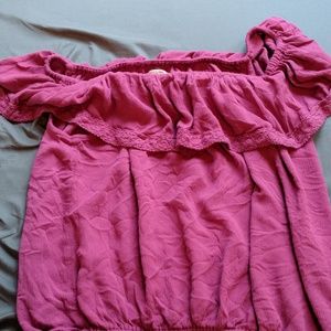 Off The Shoulder Crop Top